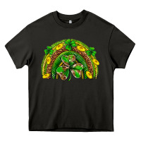 Asphalt St. Patrick's Day rainbow Heavy Core Tee - Neo Western