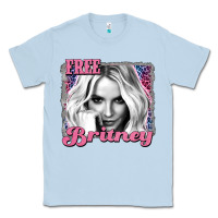 Dusty Blue free britney Classic Tee - AdoDesignShop