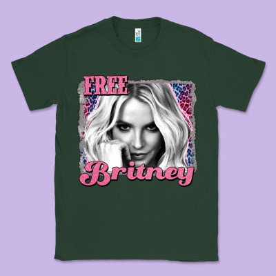 Free Britney Classic Tee Designed By Adodesignshop
