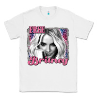White free britney Classic Tee - AdoDesignShop