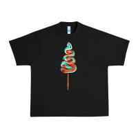 Black bluered lollipop Urban Heavy Tee - AdoDesignShop
