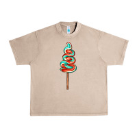 French Oak bluered lollipop Urban Heavy Tee - AdoDesignShop