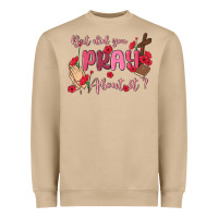 Mushroom but did you pray about it Heavyweight Sweatshirt - MaliasSmallBusiness