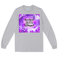 Moon Dust thankful greatful blessed Long Sleeve Tee - NancyCooperArtShop