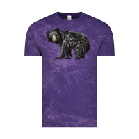 Cloud Purple Sloth Bear Vintage Tee - LillyAllenDesigns