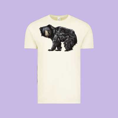 Sloth Bear Vintage Tee Designed By Lillyallendesigns