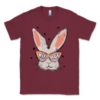 Burgundy hip hop Classic Tee - MaliasSmallBusiness