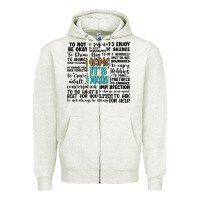 Oatmeal Heather mama it s okay Zipper Hoodie - Artiststas