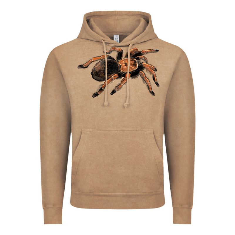 Mexican Red Knee Tarantula Vintage Hoodie by LillyAllenDesigns | Teevron
