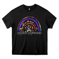 Black autism awareness Heavy Core Tee - SublimationCraftShop