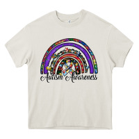 Cream autism awareness Heavy Core Tee - SublimationCraftShop