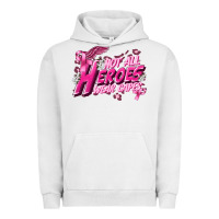 Pigment Lunar Rock Not all heroes wear capes Cancer Awareness Urban Hoodie - FaDigitalArtStudio