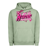 Pigment Oil Green Not all heroes wear capes Cancer Awareness Urban Hoodie - FaDigitalArtStudio
