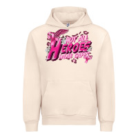 Sandshell Not all heroes wear capes Cancer Awareness Urban Hoodie - FaDigitalArtStudio