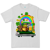 Dove Grey st patricks shamrock gold beer truck Premium Tee - FaDigitalArtStudio