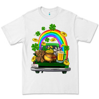 White st patricks shamrock gold beer truck Premium Tee - FaDigitalArtStudio