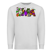 Dove Grey Halloween CMA Certified Medical Assistant Premium Sweatshirt - NancyCooperArtShop