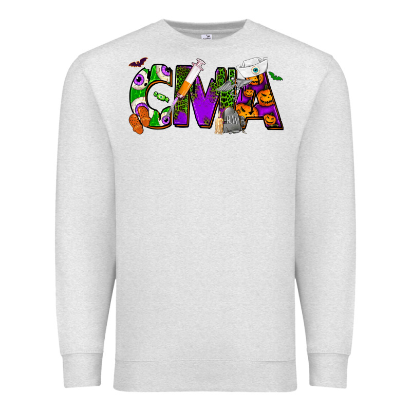 Halloween Cma Certified Medical Assistant Premium Sweatshirt by NancyCooperArtShop | Teevron