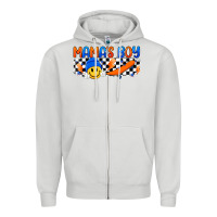 Dove Grey mama s boy Zipper Hoodie - Artiststas
