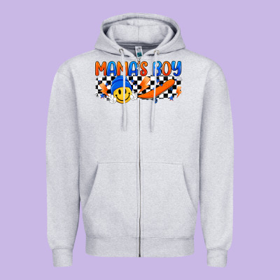 Mama S Boy Zipper Hoodie Designed By Artiststas