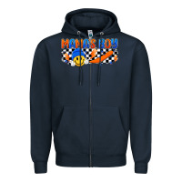 Navy mama s boy Zipper Hoodie - Artiststas