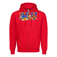Red mama s boy Zipper Hoodie - Artiststas