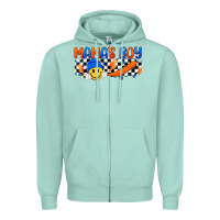 Seafoam mama s boy Zipper Hoodie - Artiststas