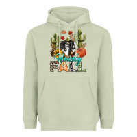 Matcha Howdy Fall Heavyweight Hoodie - texasbilliewilder