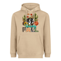 Mushroom Howdy Fall Heavyweight Hoodie - texasbilliewilder