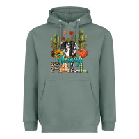 Sage Howdy Fall Heavyweight Hoodie - texasbilliewilder