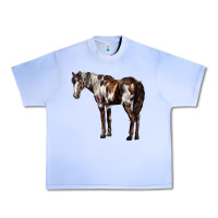 Grape Ice Mustang Horse Urban Heavy Tee - LillyAllenDesigns
