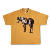 Peanut Butter Mustang Horse Urban Heavy Tee - LillyAllenDesigns