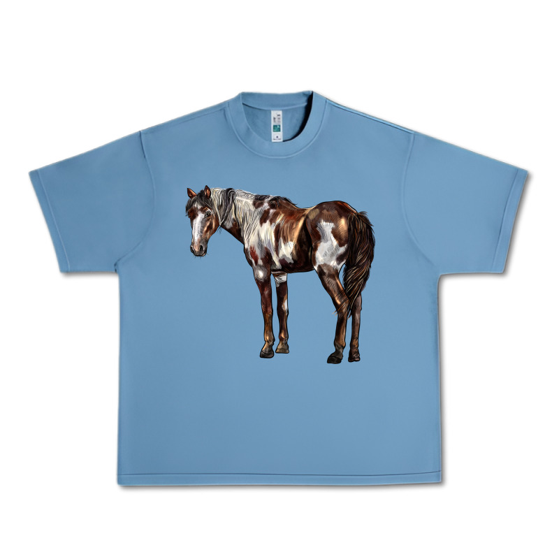 Mustang Horse Urban Heavy Tee by LillyAllenDesigns | Teevron