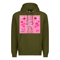 Army Green burn book Premium Hoodie - TumblerDesignByShophia