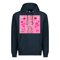 Navy burn book Premium Hoodie - TumblerDesignByShophia