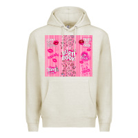 Oatmeal Heather burn book Premium Hoodie - TumblerDesignByShophia