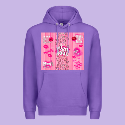Burn Book Premium Hoodie Designed By Tumblerdesignbyshophia