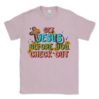 Lilac get jesus before you check out Classic Tee - MaliasSmallBusiness