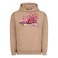 Pigment Burro Breast Cancer truck Urban Hoodie - FaDigitalArtStudio