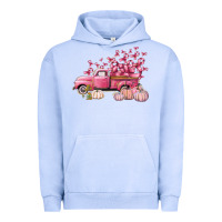 Pigment Grape Ice Breast Cancer truck Urban Hoodie - FaDigitalArtStudio
