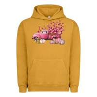 Pigment Peanut Butter Breast Cancer truck Urban Hoodie - FaDigitalArtStudio
