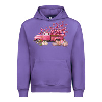 Tulip Breast Cancer truck Urban Hoodie - FaDigitalArtStudio