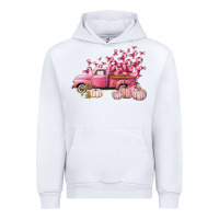 White Breast Cancer truck Urban Hoodie - FaDigitalArtStudio