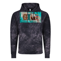Cloud Black western turquoise gigi license plate Vintage Hoodie - BarkalooDesign