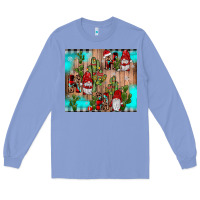 Colony Blue ho ho ho gnome Long Sleeve Tee - JahusDesignShop