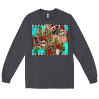 Smoke ho ho ho gnome Long Sleeve Tee - JahusDesignShop