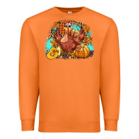 Carrot Turkey pumpkins Premium Sweatshirt - NancyCooperArtShop