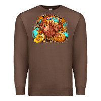 Chestnut Turkey pumpkins Premium Sweatshirt - NancyCooperArtShop