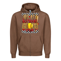 Chestnut in my softball mom era Zipper Hoodie - Artiststas