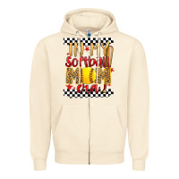 Sandshell in my softball mom era Zipper Hoodie - Artiststas